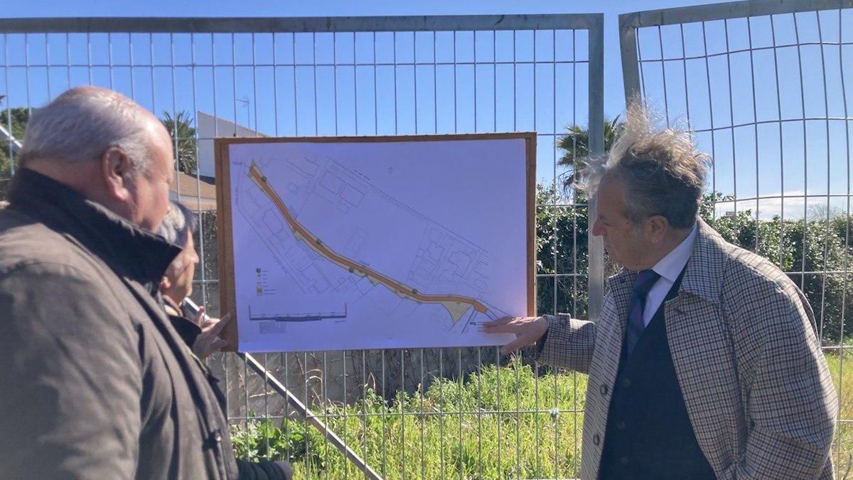 Presentación del pasaje que conectará Calasancio con La Asomadilla.