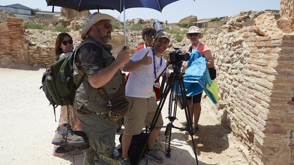 Rodaje de cortometrajes en la VII edición de Belchite de película