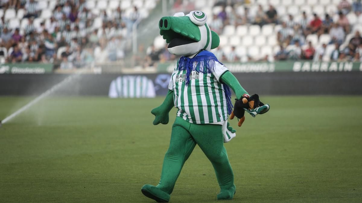 Grada Blanquiverde del Córdoba CF - SD Huesca