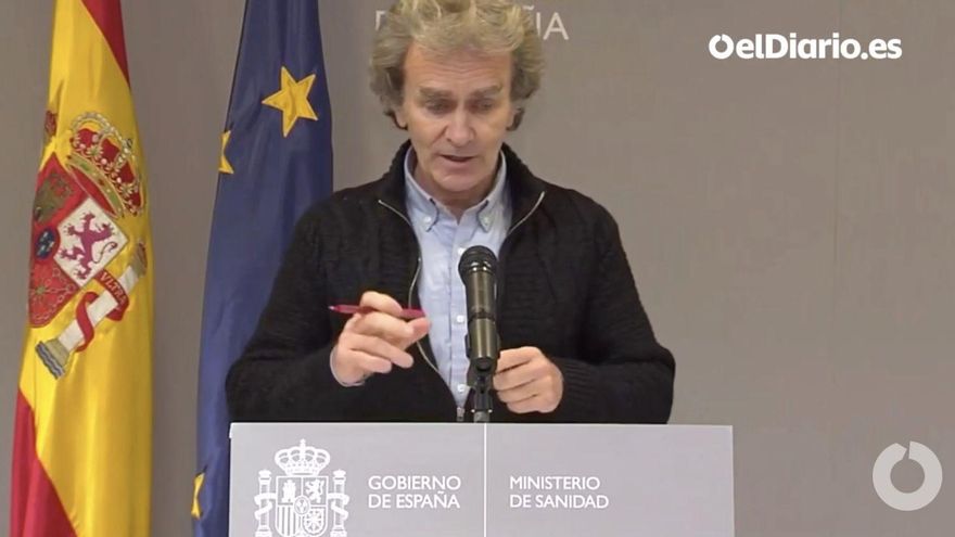 Fernando Simón en rueda de prensa