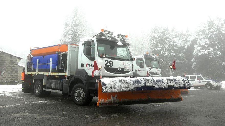 El deshielo de la nieve y la lluvia confluirán este jueves y podrían provocar inundaciones en Euskadi