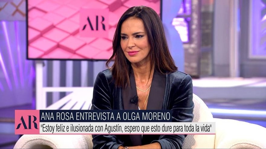 Olga Moreno pidió a Ana Rosa la vuelta de Rocío Flores: "Espero verla trabajando aquí contigo"