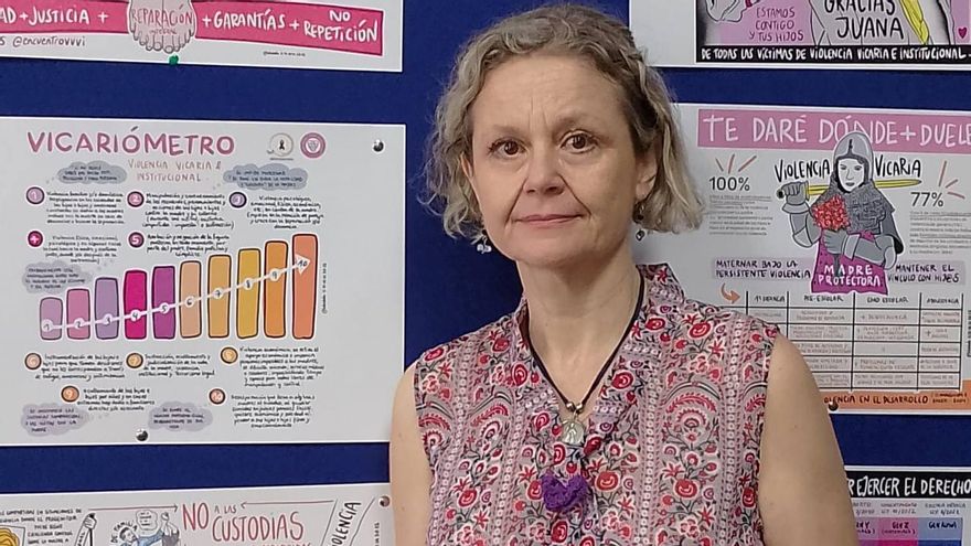 Nanda Santana, de la asociación Madres Viva.