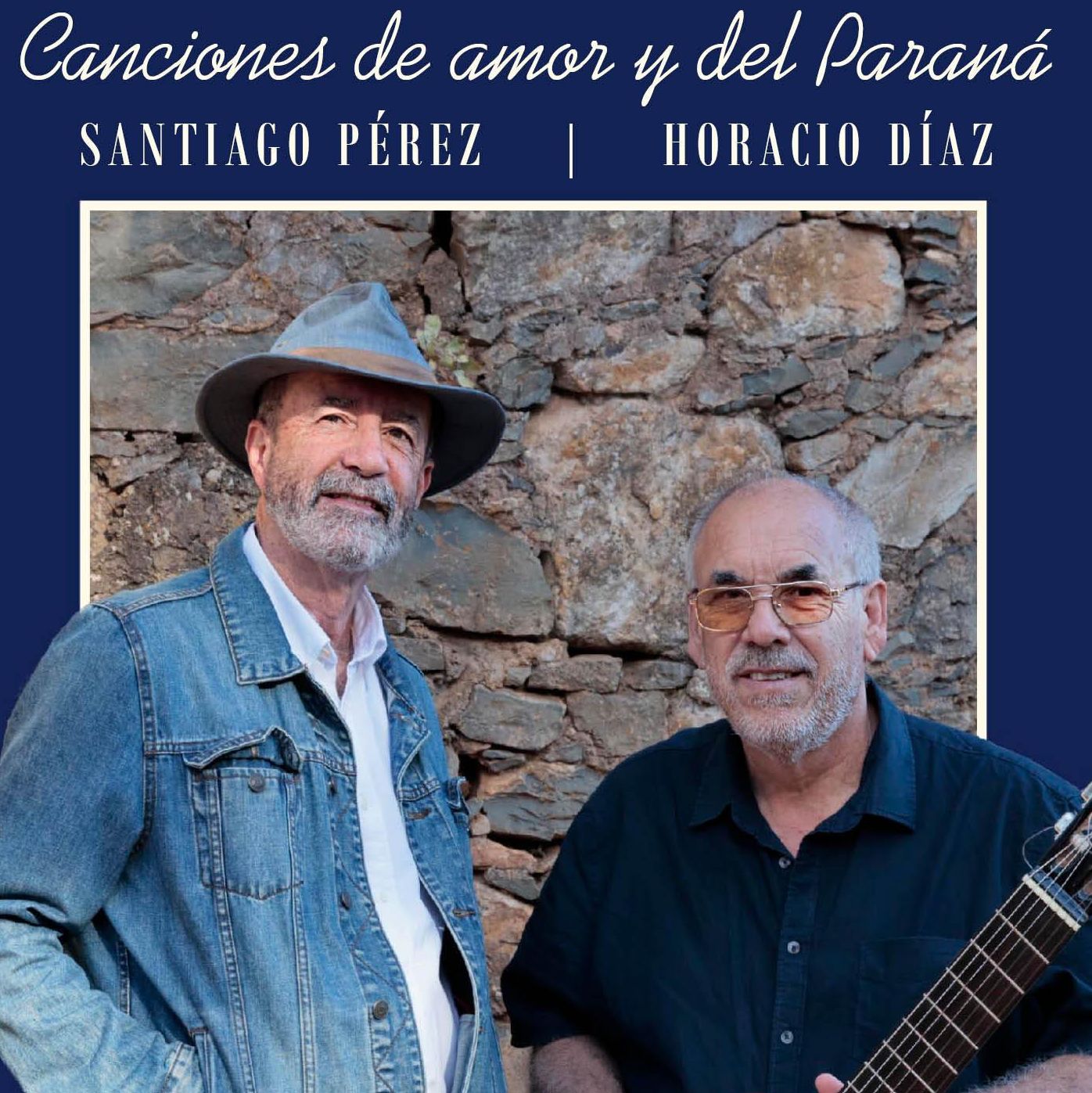 Portada del disco 'Canciones de amor y del Paraná'