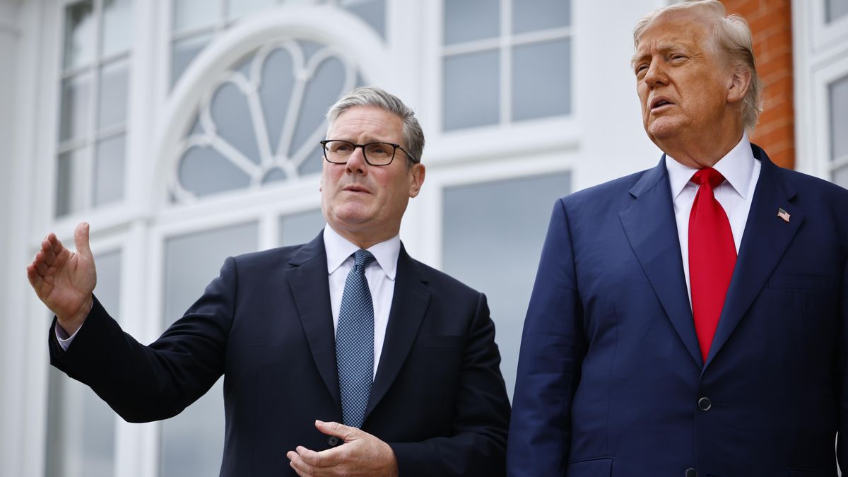 Trump dice que cree que hay hambruna en Gaza porque ve niños que "parecen muy hambrientos" en la tele