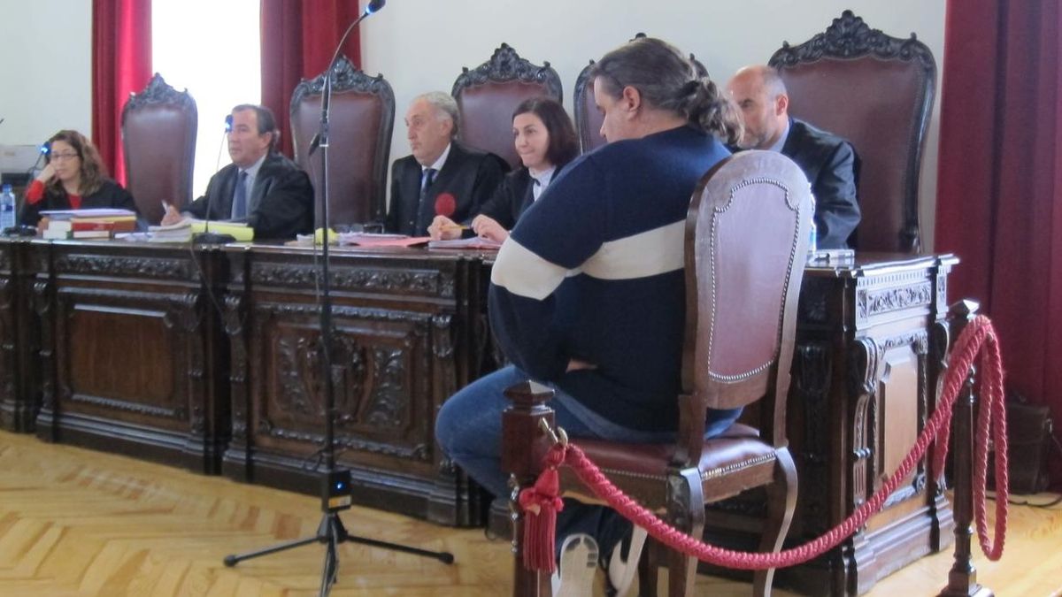El acusado, durante el juicio en la Audiencia Provincial de Toledo