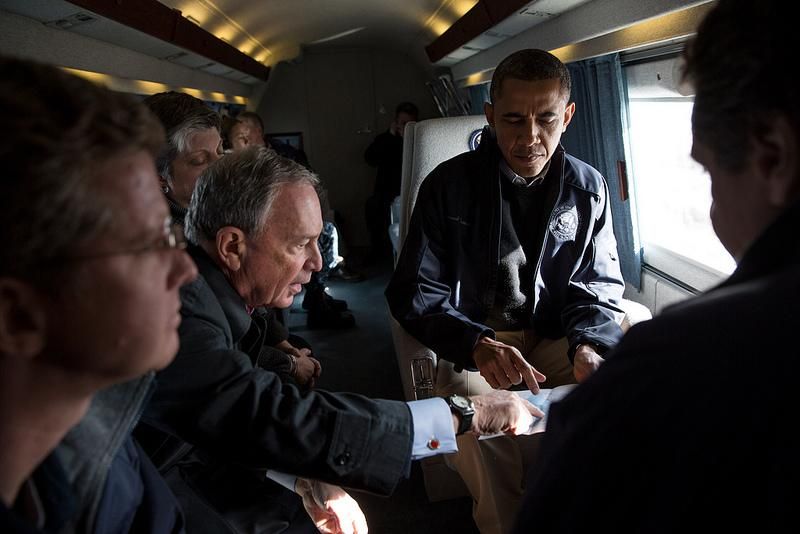 Tras el paso del Sandy