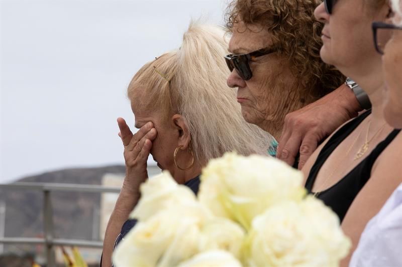 Homenaje en Gran Canaria en el décimo aniversario de la tragedia de Spanair