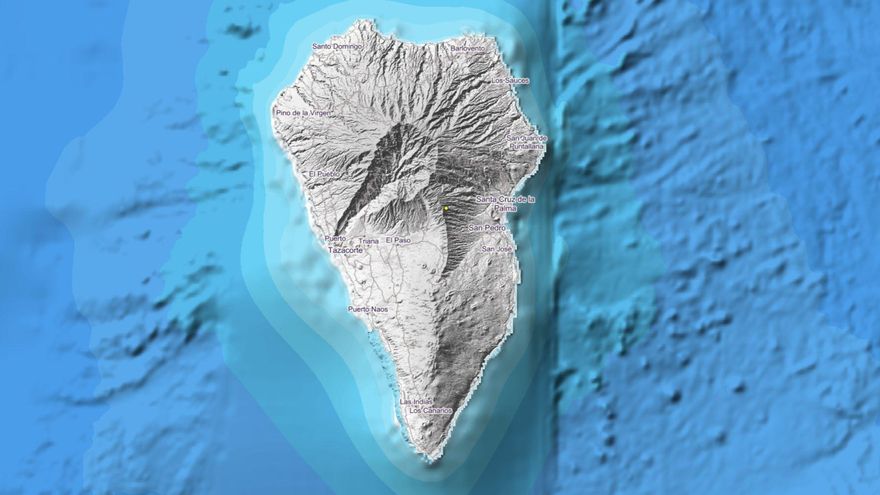 Movimiento sísmico de magnitud 1,3 en Breña Alta