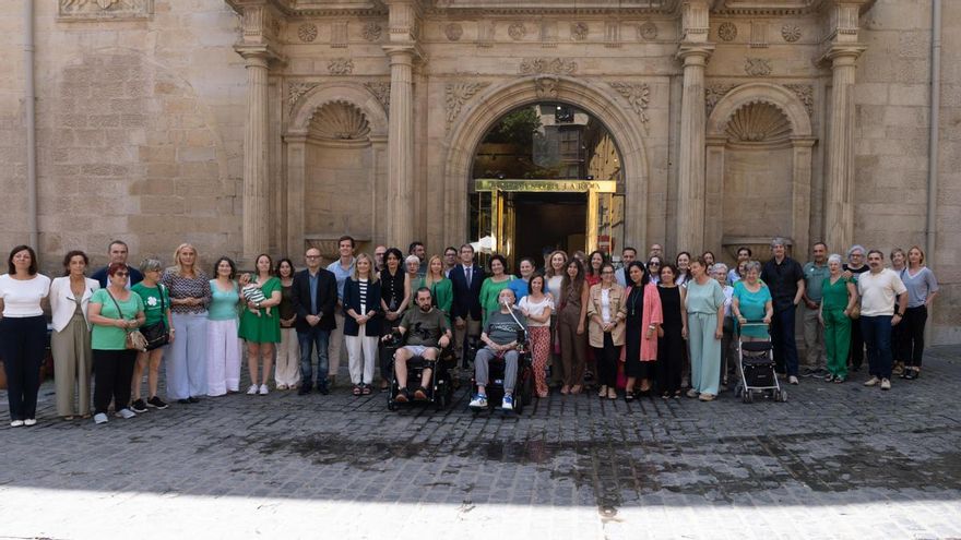 Día Mundial de la ELA en Logroño: "Gracias por tanto coraje y dignidad, nos hacéis entender lo que significa vivir con esperanza"