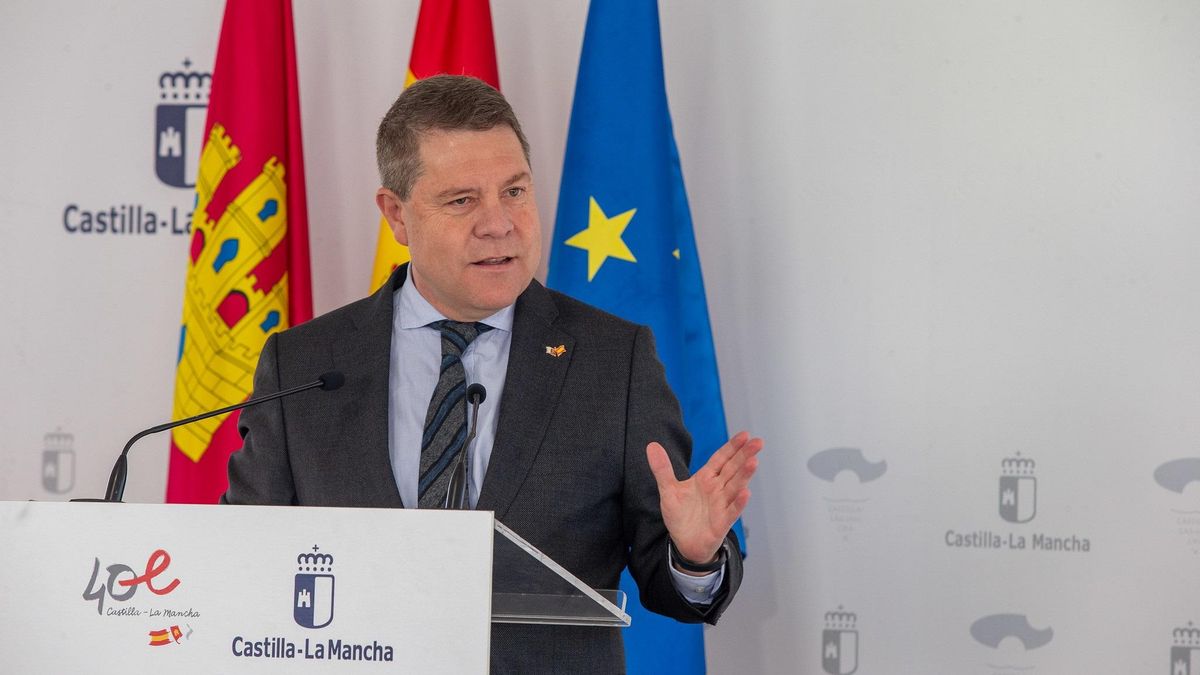El presidente de Castilla-La Mancha, Emiliano García-Page