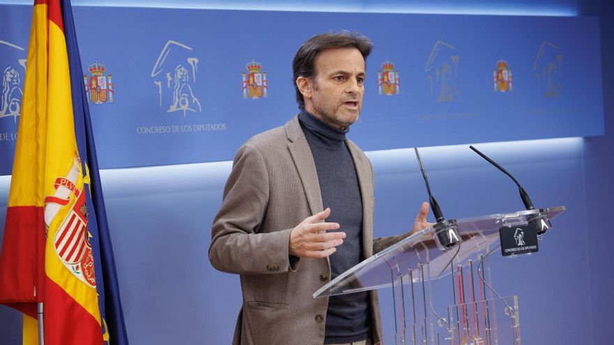 El presidente del grupo parlamentario de Unidas Podemos en el Congreso, Jaume Asens.