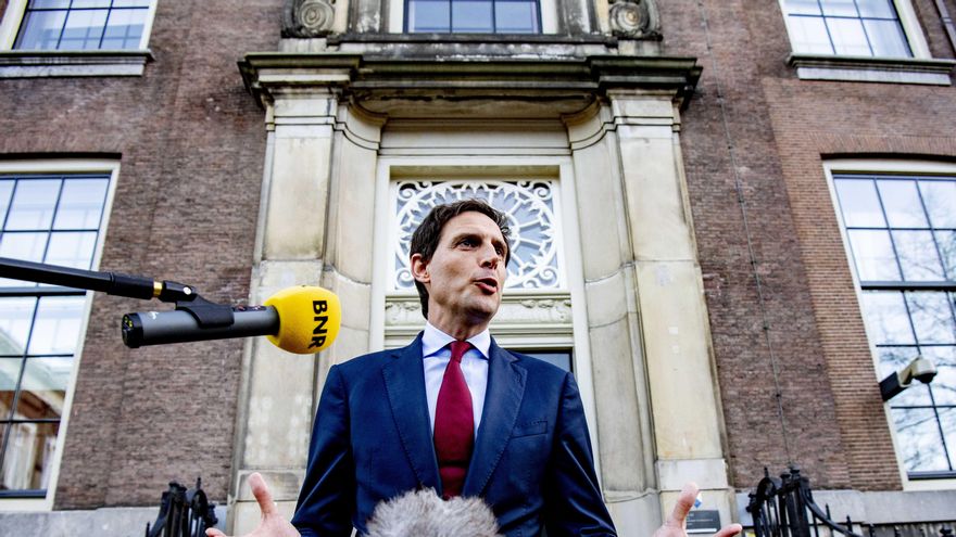 El ministro de Exteriores de Países Bajos, Wopke Hoekstra, en una fotografía de archivo. EFE/Robin Utrecht