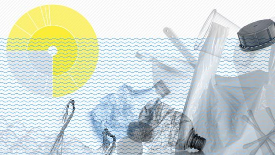 España arroja 126 toneladas de plástico al mar cada día, la mayoría objetos de usar y tirar