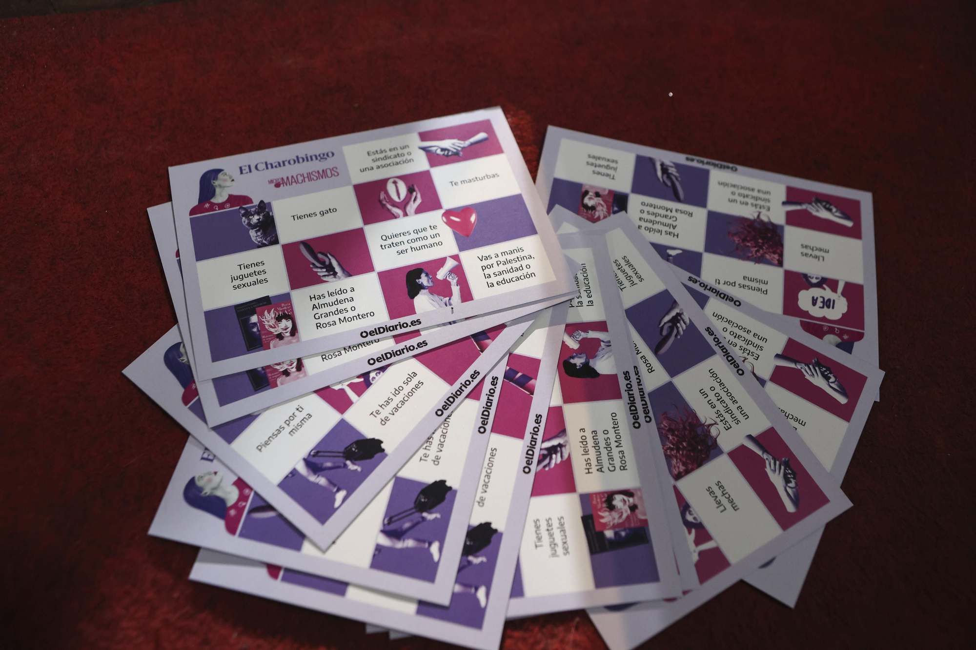 Cartones para jugar al Charobingo