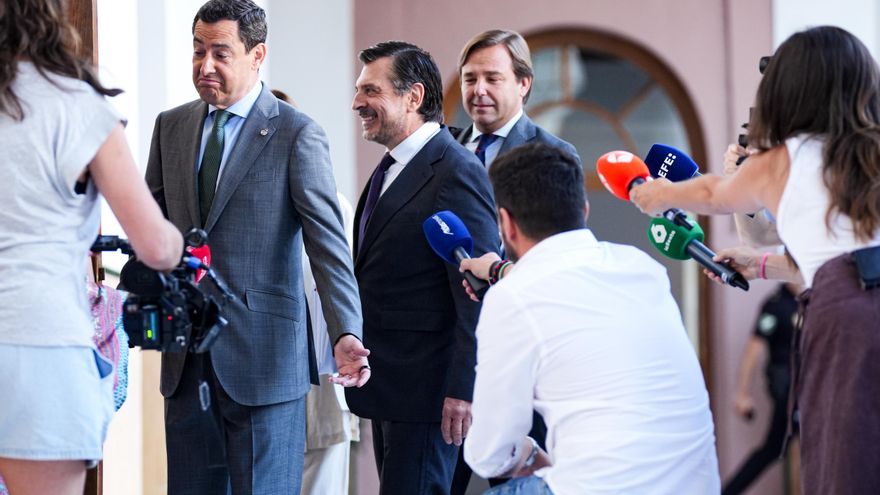 Vox anticipa el 'no' a la investidura y marca el camino a Moreno: "Sí a la prioridad nacional, no al fanatismo climático"