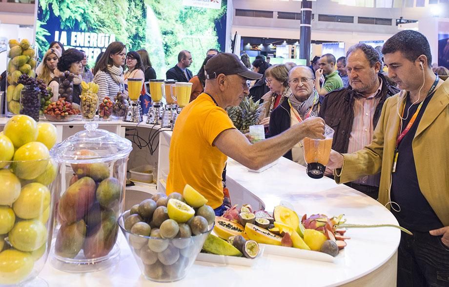 Tercera jornada del stand de Canarias en Fitur. (Foto: Nacho González).