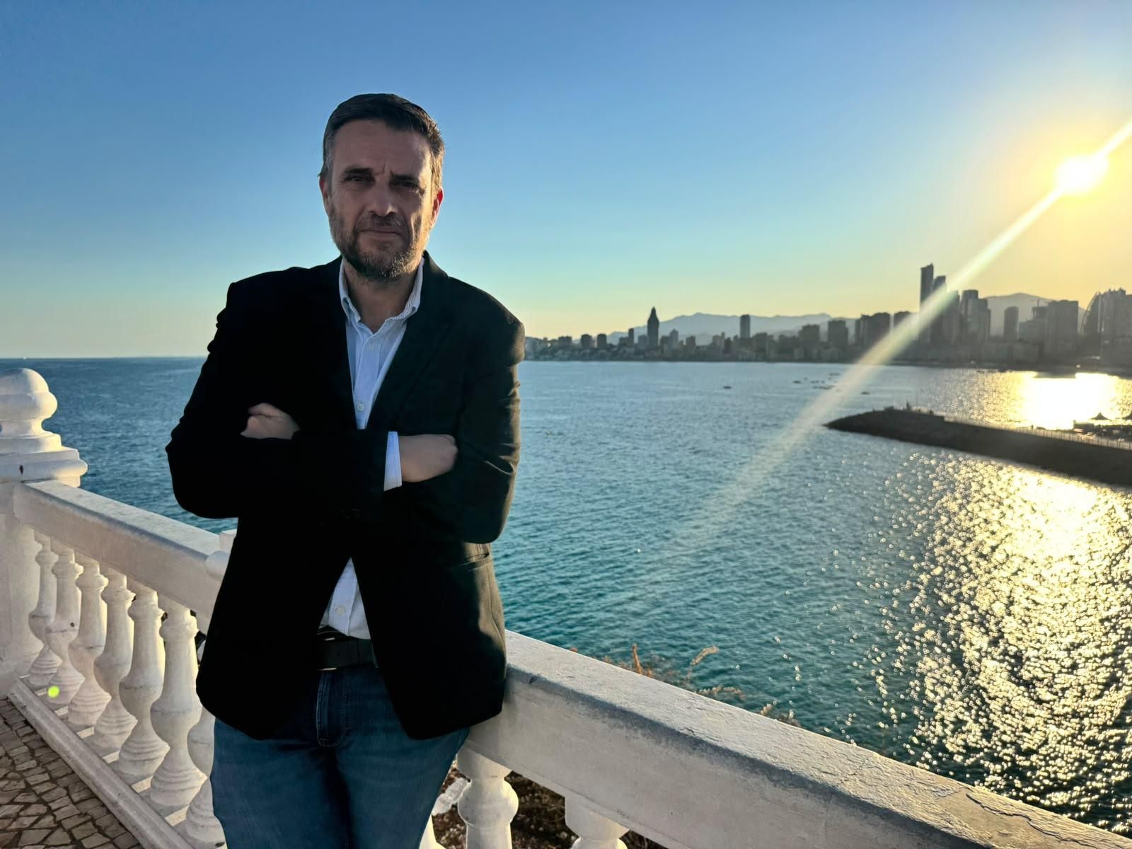 El candidato a la alcaldía de Benidorm por el PSPV, Pere Rostoll.