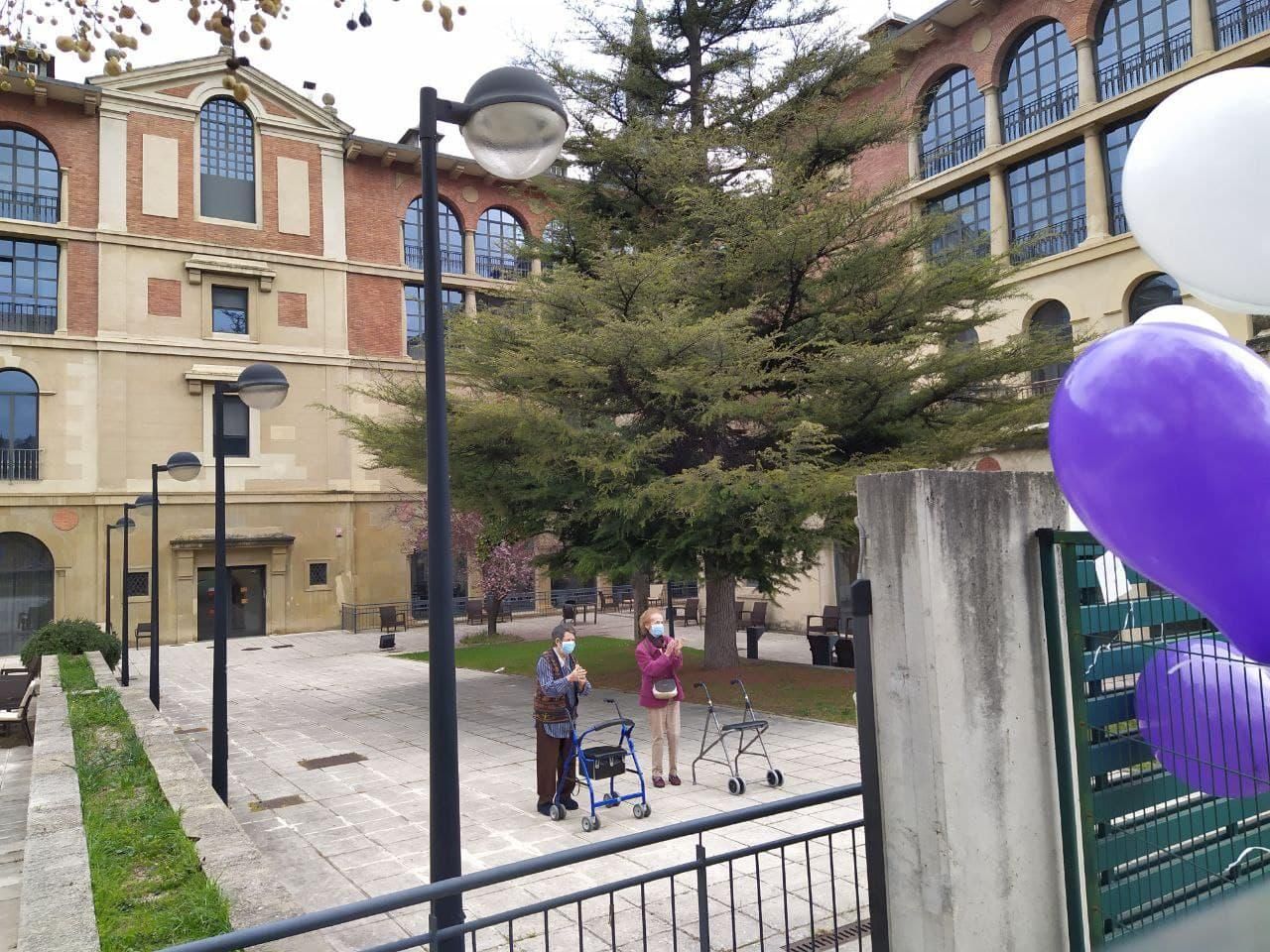 Las imágenes del 8M en Navarra, una jornada con los cuidados en el centro