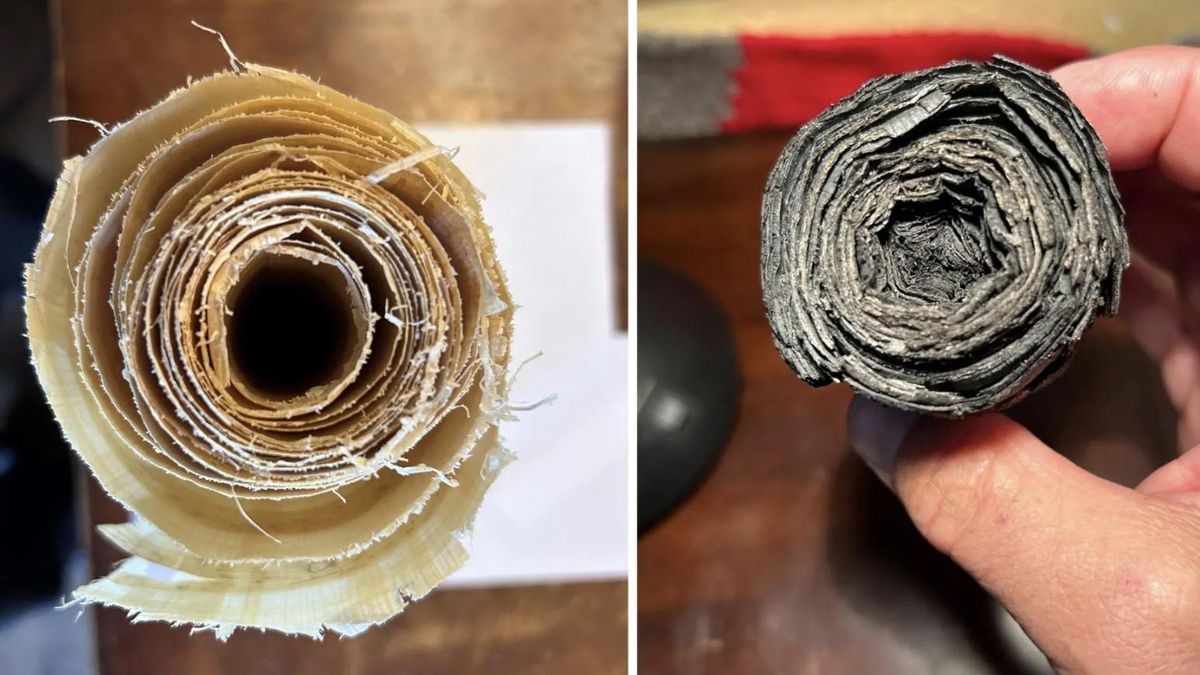Los rollos carbonizados de Herculano llevan casi 2.000 años cerrados y los científicos pueden haber encontrado un atajo para leerlos