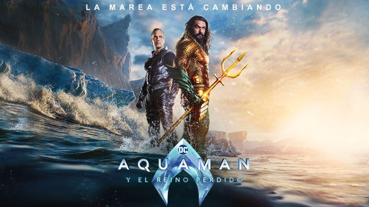 Cartel de 'Aquaman y el reino perdido'