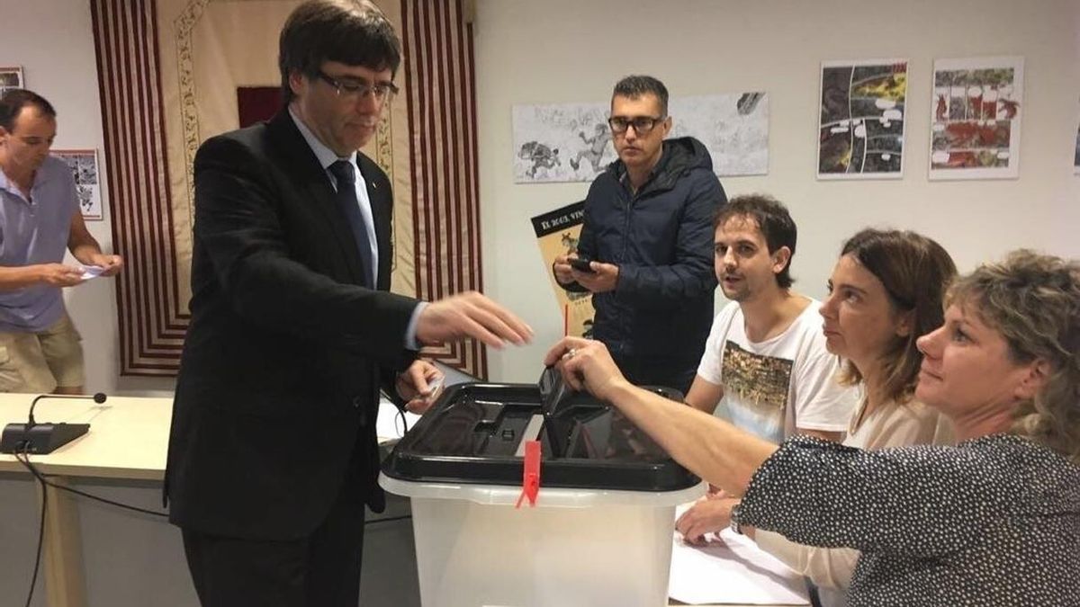 Puigdemont: "Ya me siento el presidente de un país libre"