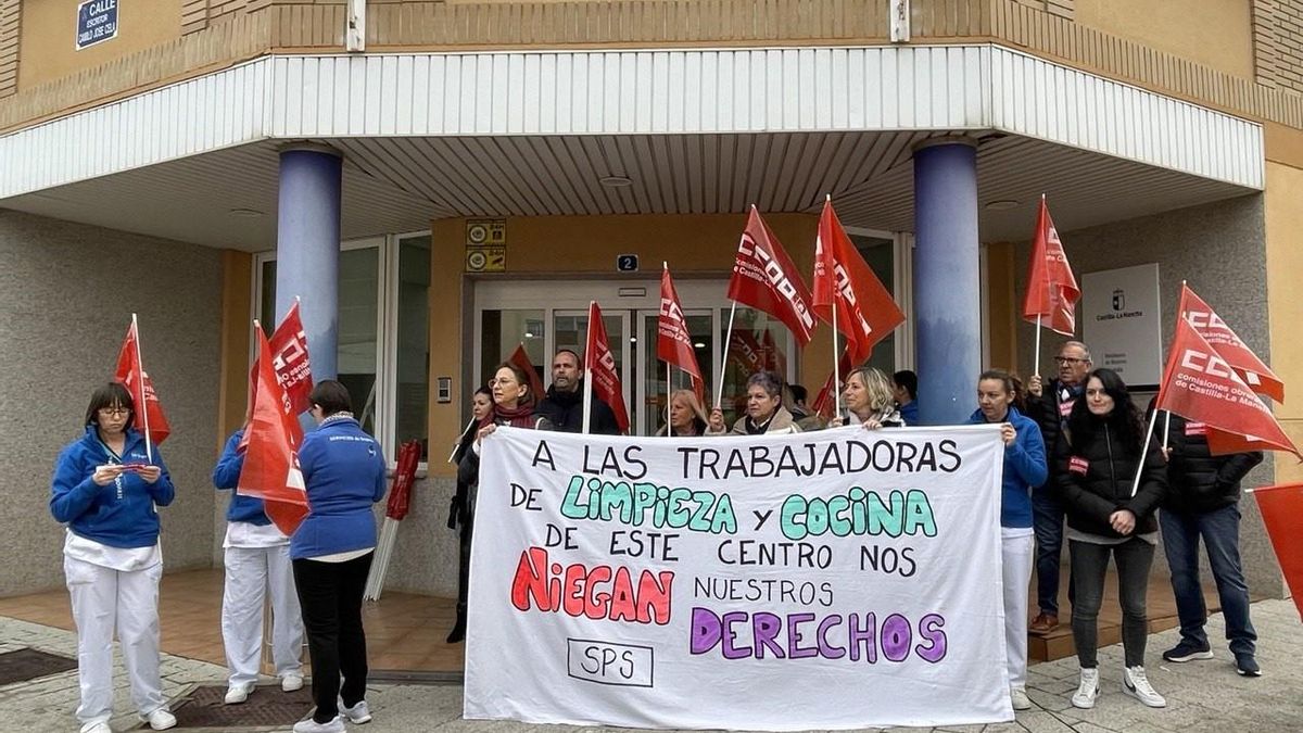 Paro de las trabajadoras de la residencia Alcabala de Albacete por reiterados incumplimientos del convenio y vulneración de sus derechos.
