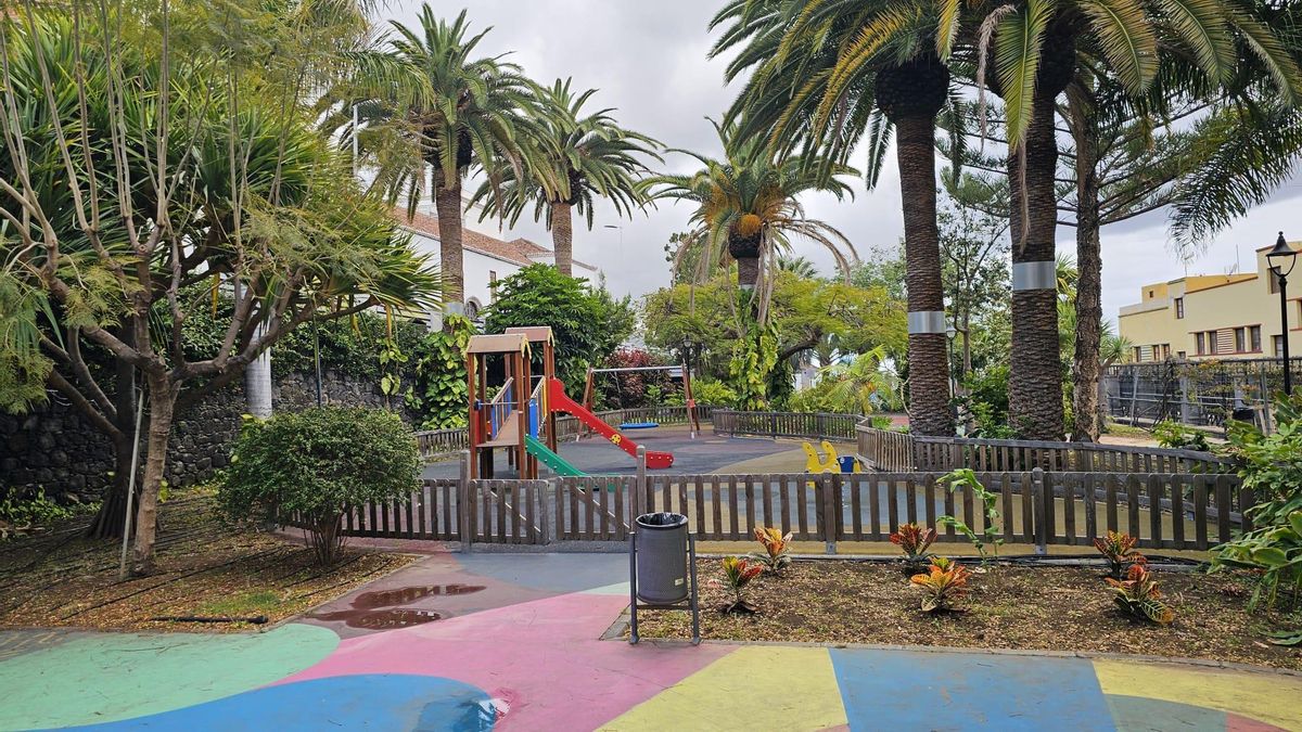 Santa Cruz de La Palma inicia la renovación integral del vallado del parque Llano de Las Monjas