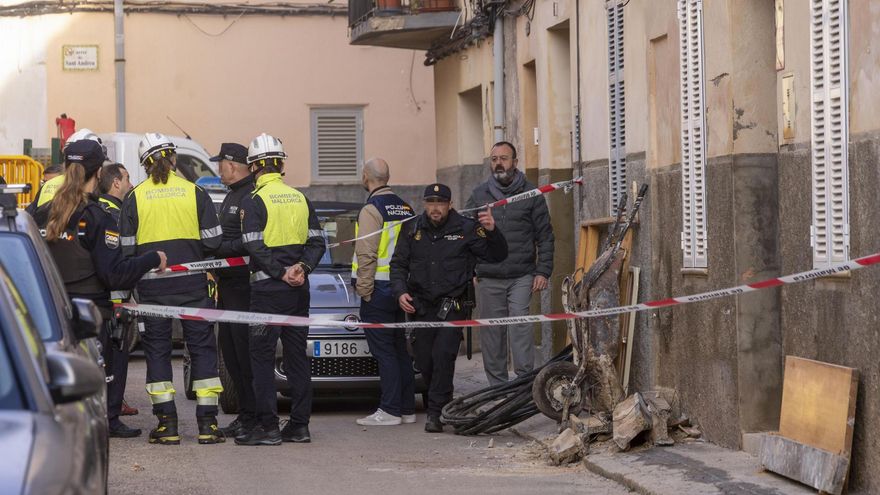 Muere un joven de 18 años en Manacor al quedar atrapado tras derrumbarse el techo de la habitación donde dormía