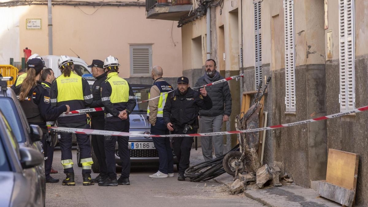 Muere un joven de 18 años en Manacor al quedar atrapado tras derrumbarse el techo de la habitación donde dormía