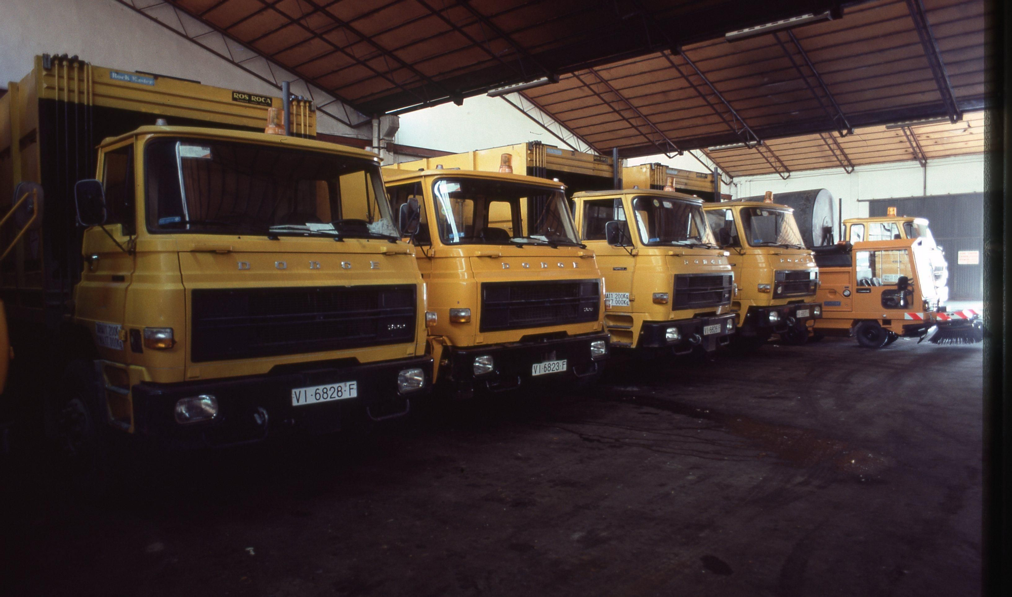 Cocheras de Cespa, la contrata de limpieza