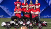 Equipo de fútbol americano húngaro como ejemplo de reivindicación de igualdades en el Día Internacional de la Mujer.