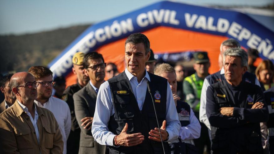 Sánchez: "No es asumible para España dos accidentes de tren en un mismo año y se responderá con contundencia"