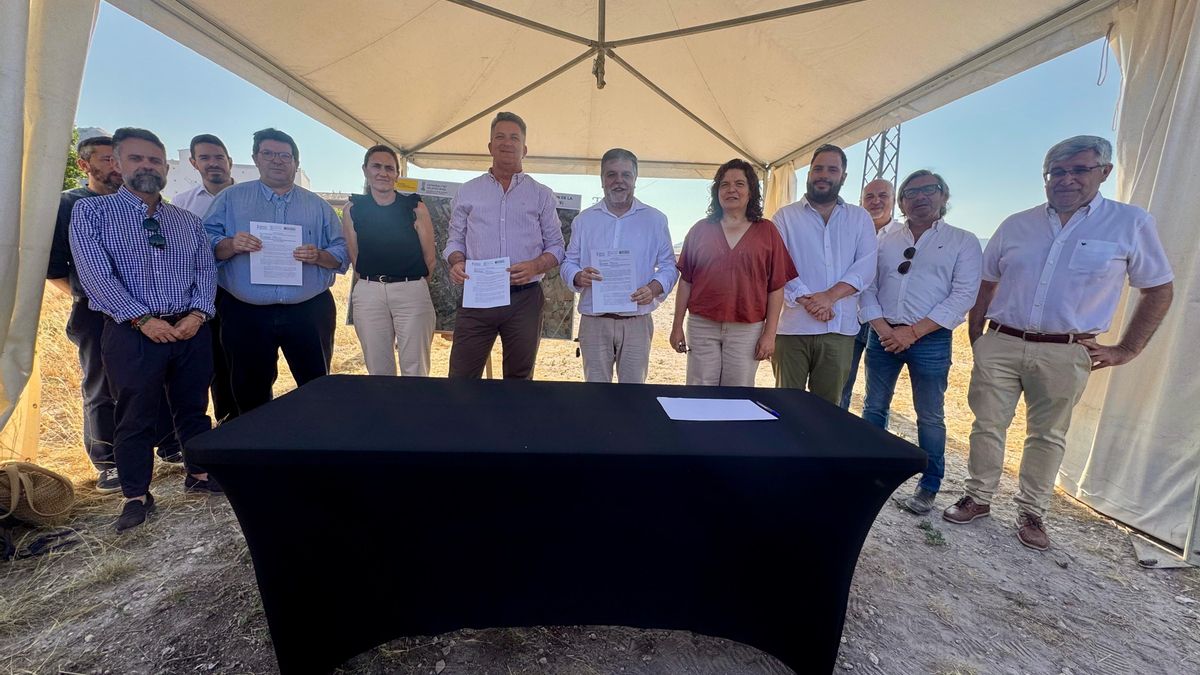 El conseller de Infraestructures, Vicente Martínez Mus, ha visitat Villena.