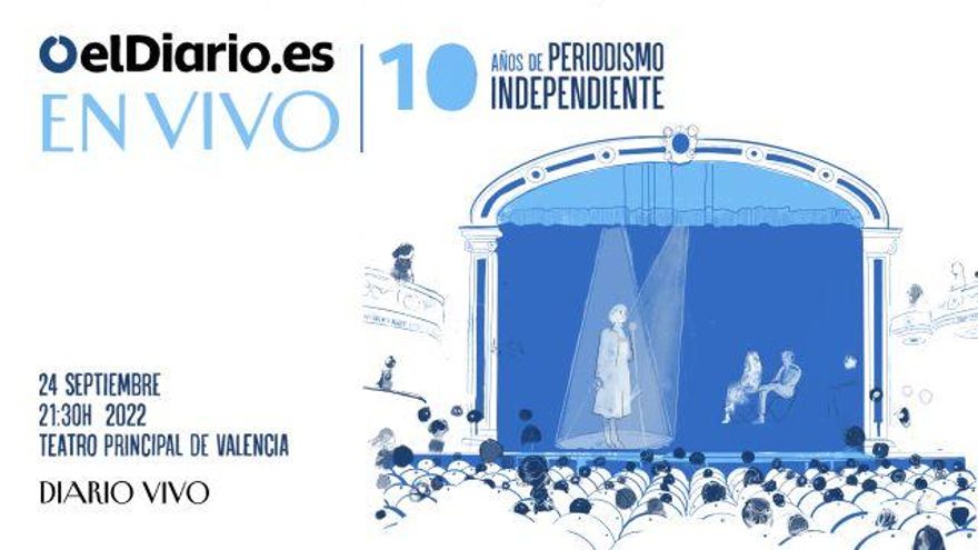 Diario Vivo y elDiario.es estrenan en València un espectáculo teatral de periodismo contado en primera persona