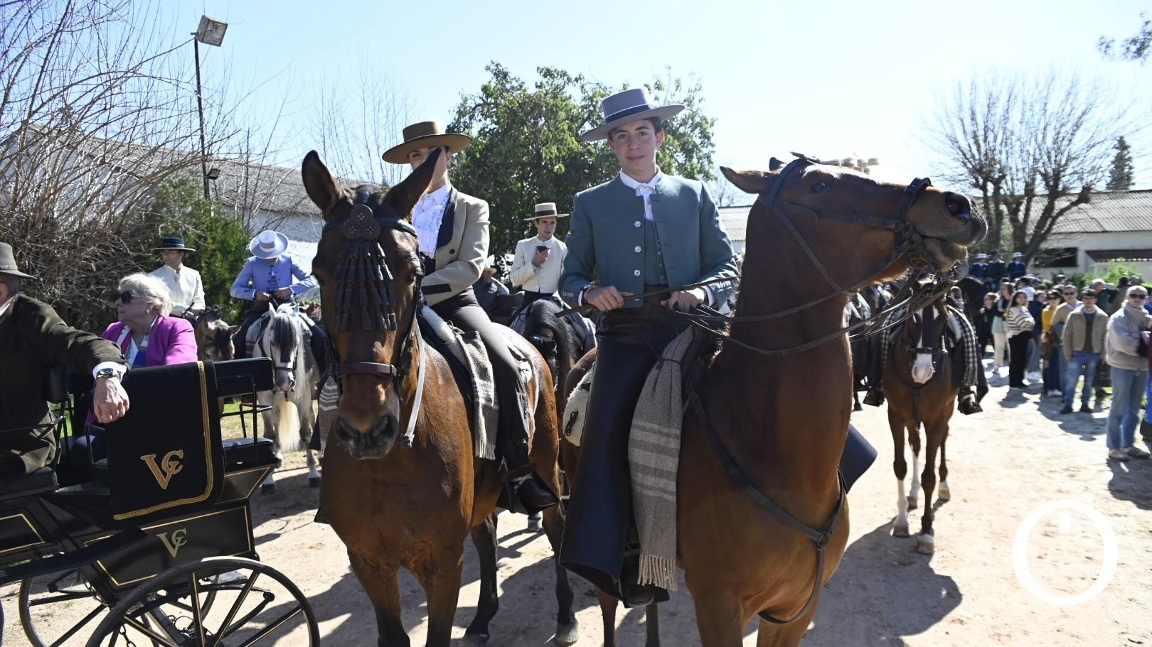 Marcha hípica por el día de Andalucía