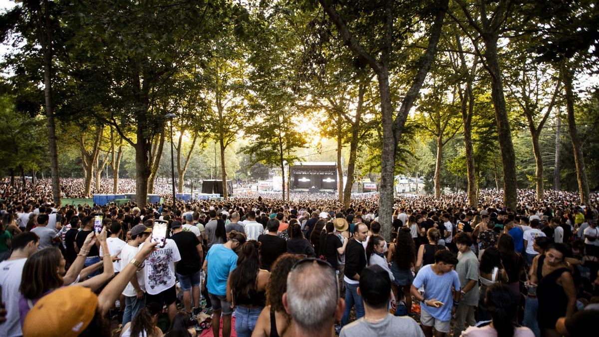 Un concierto en Castrelos.