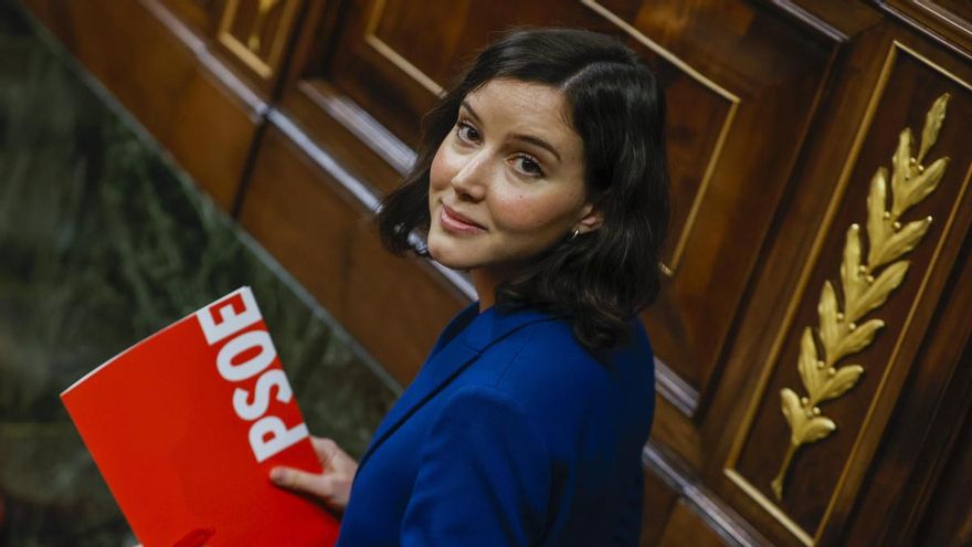 La diputada del PSOE Andrea Fernández en una imagen de archivo. EFE/ Mariscal