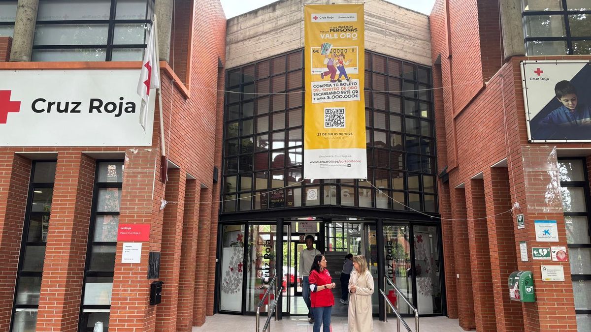 Sede de Cruz Roja en La Rioja en el barrio de El Cubo