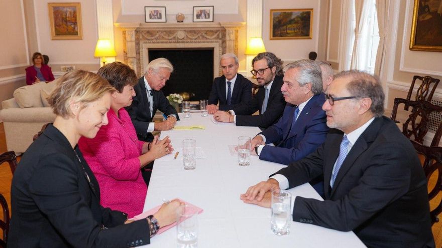 Alberto Fernández se reunió con Kristalina Georgieva en Nueva York