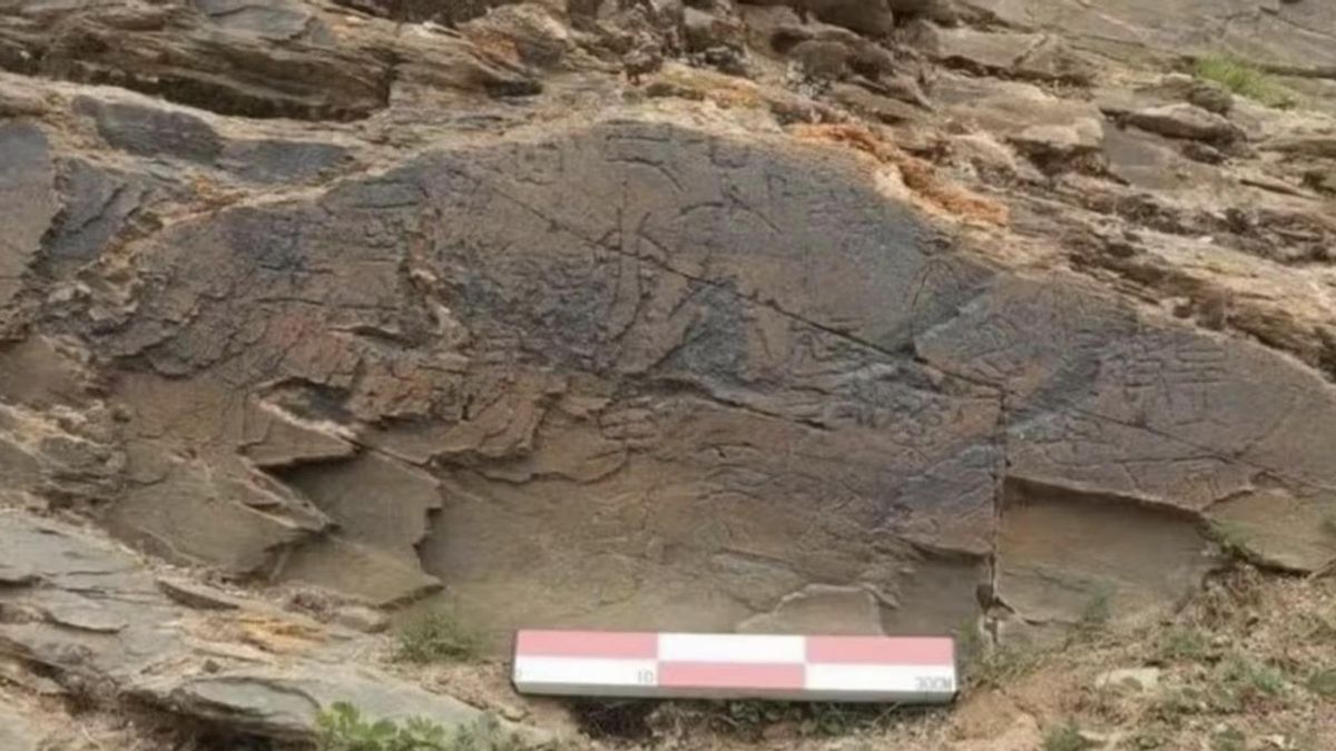 Una piedra en el altiplano reveló la marcha de enviados imperiales hacia las montañas