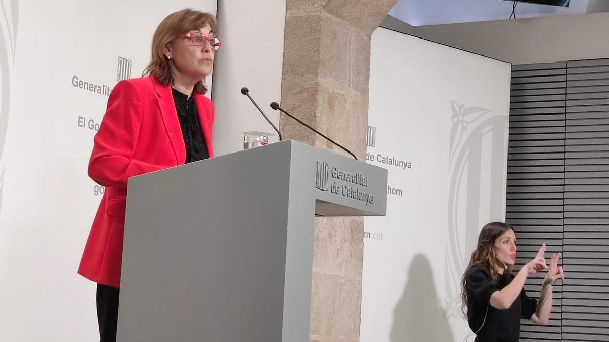 La portavoz del Govern y consellera de Territorio, Vivienda y Transición Ecológica, Silvia Paneque.
