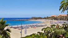 Playa de Las Vistas, en Arona