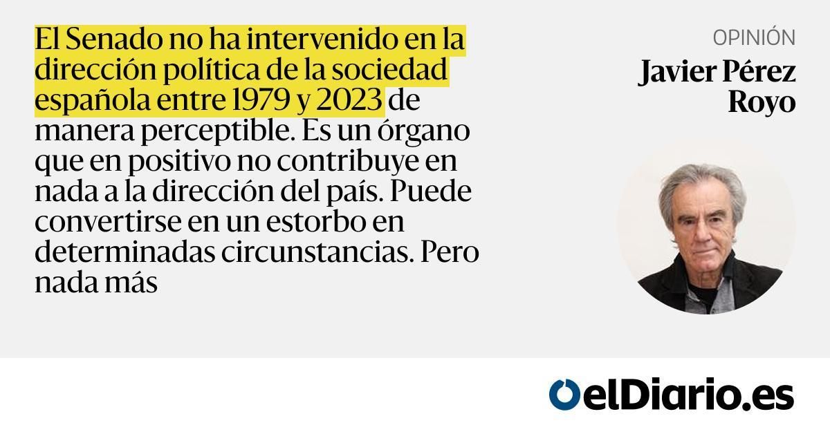 El Senado no sirve ni como altavoz