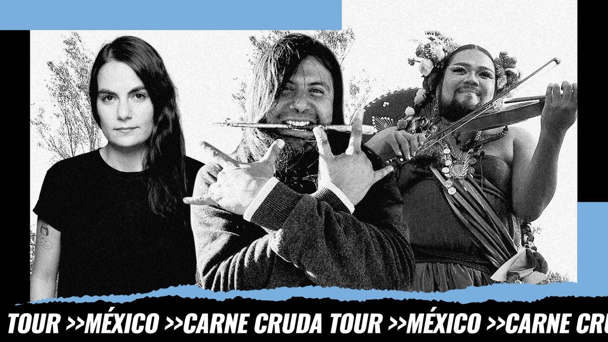 La escritora Elvira Liceaga, el artista plástico Said Dokins y la cantante La Bruja de Texcoco