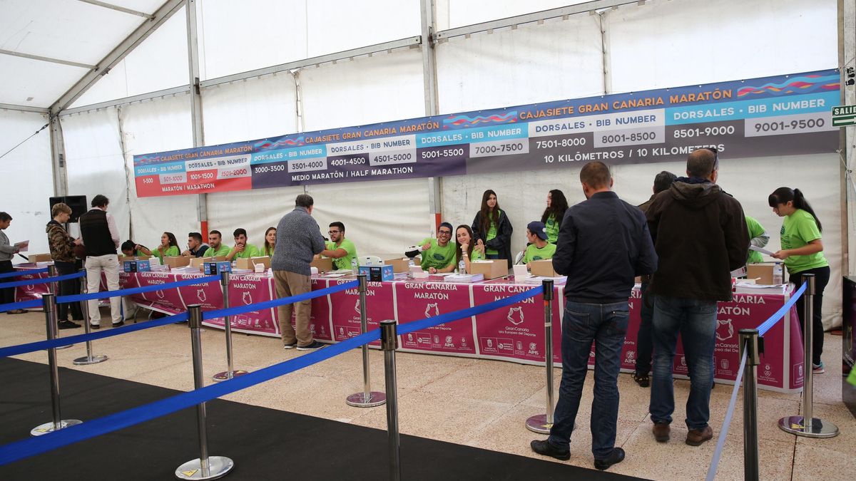 Presentación de los atletas de élite de la Gran Canaria Maratón en Expodeporte