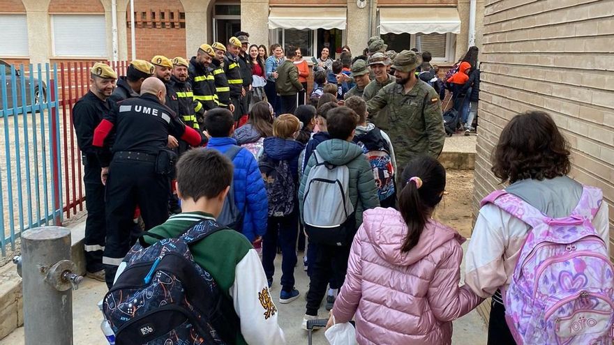 Las escuelas son clave en la recuperación de las comunidades en caso de desastres naturales como la DANA
