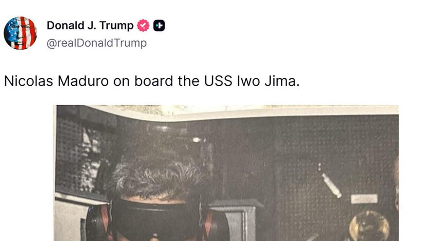 Maduro llegará hoy a Nueva York y será trasladado a una prisión federal, según CNN