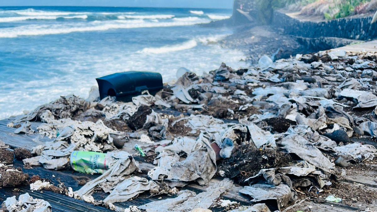 Residuos detectados en la costa de Garachico este fin de semana