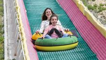 La atracción de tubing en Sendaviva.